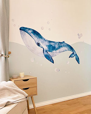 custom-whale-mural-on-wall